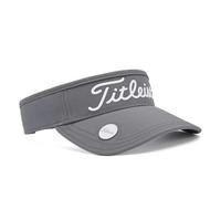 Titleist Players Ball Marker - Visera de Golf, Color carbón/Blanco, Ajustable