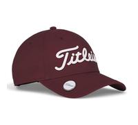 Titleist Players Performance Ball Marker Gorra de béisbol, Borgoña/Blanco, Talla única para Hombre