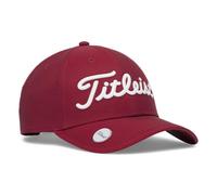 Titleist Players Performance - Gorra de Golf, Color carmesí/Blanco, Ajustable