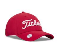 Titleist Players Performance - Gorra de Golf, Color Rojo/Blanco, Ajustable