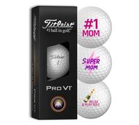 Titleist Pro V1#1 MOM - Pelotas de golf para el día de la madre