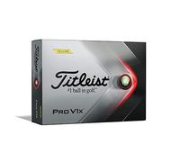 Titleist Pro V1X Bolas DE Golf, Adultos Unisex, Amarillo, (1,2,3,4)