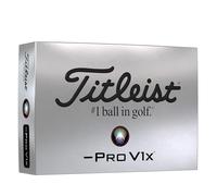 Titleist Pro V1X Left Dash Bolas DE Golf, Adultos Unisex, Blanco, Talla única