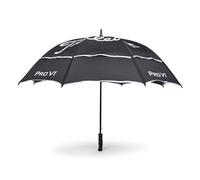 Titleist StaDry - Paraguas de doble dosel, negro/blanco