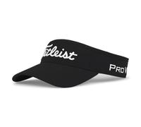 Titleist Tour Performance Visor Gorra de béisbol, Negro/Blanco, Talla única para Hombre