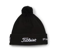 Titleist Tour Pom Gorro, Black/White, Talla única Unisex Adulto