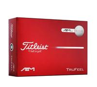 Titleist TruFeel Aim 360° Pelotas de Golf Bola de alineación Completa Blanco (UNA docena)