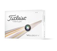 Titleist Velocity - Pelota de Golf, Color Blanco