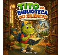 Tito na Biblioteca do Silêncio: Uma história divertida sobre livros, cuidado e imaginação (Tito, o Dinossauro na Escola)