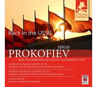 Sergei Prokofiev Sergei Prokofiev: Back in the USSR (CD) Album