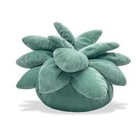 Tittaty Suculenta Almohada Animal de Peluche Planta Verde Cojín Jardín Decoración del hogar Decoración de Felpa 3D