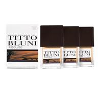 TITTO BLUNI - Assoluto Uomo Pack de 3 x 30 ml, Colonia Hombre, Formato Viaje en Spray, Perfume Hombre, Eau de Toilette Natural y Masculina, Aroma Floral Amaderado, Fragancia Fresca y Duradera