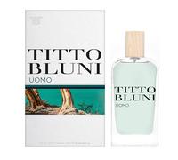 TITTO BLUNI - Uomo 150 ml, Colonia Hombre, Perfume Formato Spray, Eau de Toilette Natural y Masculina, Aroma Frutal Amaderado, Fragancia Fresca, Elegante y de Larga Duración
