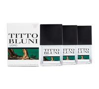 TITTO BLUNI - Uomo Pack de 3 x 30 ml, Colonia Hombre, Formato Viaje en Spray, Perfume Hombre, Eau de Toilette Natural y Masculina, Aroma Frutal Amaderado, Fragancia Fresca