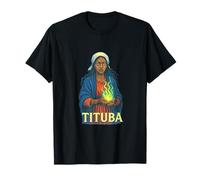 Tituba Salem Witch Trial, Leyenda Popular, diseño Espeluznante Camiseta