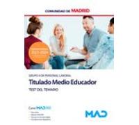 Titulado Medio Educador (grupo Ii) De La Comunidad Autonoma De Madrid.