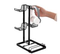 Titulaire Du Contrôleur - Suport De Casque À 2 Niveaux, Présentoir Métal | Accesorios universales para Manettes, Bureau Maison Voyage, Base Stable Antidérapante, Rangement Pratique Organisateu