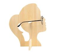 Titular de gafas Estante de exhibición de gafas de madera Soporte de gafas de sol de madera Estante de exhibición de gafas de gabinete Soportes de almacenamiento Adorno de escritorio con soporte de exhibición de anteojos
