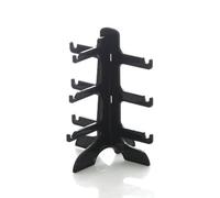 Titular de gafas Soporte para gafas de sol, soporte para exhibición de anteojos, soporte de almacenamiento, estante para gafas, organizador para el hogar, estante para ahorrar espacio Adorno de escritorio con soporte de exhibición de anteojos