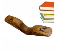 Titular de juego de madera 10x2x3 cm para lectura de madera | Cómoda luz ergonómica Soporte ergonómico que busca lecturas abiertas fácilmente con un estudio de viaje de mano ideal Accesorio práctico
