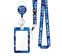 Titular de la con cordón desmontable, protector de titular de la de moda para hombre, funda protectora de identidad para ropa de trabajo, para voluntarios