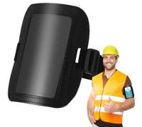 Titular de la del brazo ajustable - Mango De Tarjetas De Nombre Horizontal Impermeable, Brazalete ID Elástico Fuerte | Titular De La Profesional Con Corte Seguro Para Escuelas