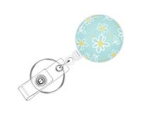 Titular De La Empleado Tarjeta Retráctil Con Clip Bolsillo Metal Para Uso En Hospital Oficina Escuela Y Viajes Cordón Metal Retráctil