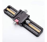 Titular de la lente de la cámara 170mm enfoque macro Rail deslizante disparo en primer plano la placa de cabeza con Arca-Swiss Fit abrazadera de liberación rápida for trípode Joby Trípode para cámara