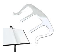 Titular de la página del clip del libro | Titular de la página de música Marcador,Pinzas para libros para sostener el libro abierto, puestos de música Pianos Lectura de libros, escuela en el aula