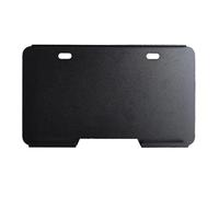 Titular de la placa de licencia de motocicleta | Heavy Duty Rustproof Protective Plate Mount With Pre-Drilled Holes, For Adventure Travel, Riding, Night Driving, Front & Back Motocicleta o Scooter