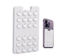 Titular de la Tarjeta de crédito con - Titular de Tarjeta de teléfono Adhesivo de Silicona | Accesorio de Mantenimiento de teléfono de Silicona para Ducha, Espejo, Ventana y Pared