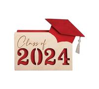 Titular de la tarjeta de graduación, Titular del dinero de graduación | Caja para tarjetas de dinero Clase de graduación 2024 - Sobre de graduación para estudiantes de último año, tarjetero, estuche p