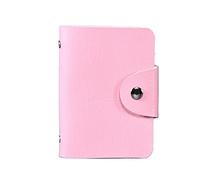 Titular de la tarjeta de visita Titular de la tarjeta de 24 bits Titular de la tarjeta de crédito Estuche de tarjeta de color sólido Organizador de tarjetas de identificación de negocios Carteras