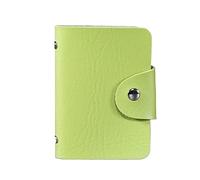 Titular de la tarjeta de visita Titular de la tarjeta de 24 bits Titular de la tarjeta de crédito Estuche de tarjeta de color sólido Organizador de tarjetas de identificación de negocios Carteras