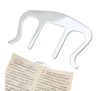 Titular de libros de piano | Marcador de la página del marcador - Música Bookshelf Clip Clips para el teclado de piano Teclado para niños El aula de niños lectura de libros de lectura