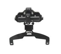 Titular De Navegación Soporte para GPS De Motocicleta para Suzuki GSX-S1000GX 2024 para Smartphone con Barra Transversal(Negro 2)