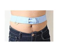 Titular de una sonda gástrica, Suave y cómodo y la ocultación de gastrostomía Tubos Belt Fit Pad Hombres y Mujeres Puede Ayudar a asegurar la ostomía Tubos 104 (Size : S)