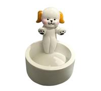 Titular de vela animal - 3D Pet Paws Cute Decor, Adorable Figura Linterna Stand Plaster Scented Candle Accent | for Table Setups Home Party Centerpiece