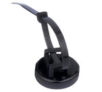 Titulares De Cable Magnético - Fijador De Cable Fácil De Usar, Soporte Zip | Organizador De Línea Compacto Para Herramientas De Patio, Espacio De Trabajo, Lavadero, Cableado De La