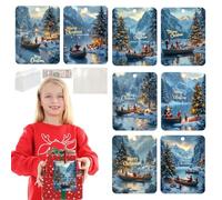 Titulares de dinero de Navidad,titulares de dinero de Navidad,Dragon Money Cards 8Monederos | Adornos de Navidad Lindos con sobres, Suministros de vacaciones en efectivo para árbol de Navidad, , Se