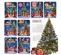 Titulares de Dinero de Navidad,titulares de Dinero de Navidad para Efectivo | Titulares de Dinero muñeco de Nieve Tarjetas de Plata dragón | de Navidad Lindos con Sobres, Suministros de