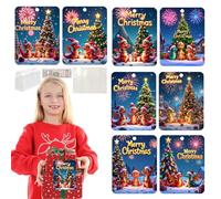 Titulares de dinero navideño, Titulares de dinero navideño para efectivo - 8 soportes para dinero con diseño de muñeco de nieve y dragón | Adornos navideños con sobres Lindos suministros navideños par