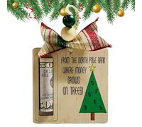 Titulares de dinero únicos para Navidad, Titular de dinero de reno | Titular de dinero único de Navidad,Lindos adornos para guardar dinero, se pueden escribir bendiciones en la parte posterior para la