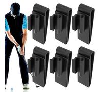 Titulares de putter - Clip de mango portátil, soporte de eje universal | Prácticas multifuncionales Companion de campo, dispositivo deportivo resistente al aire libre, dispositivos de mejora sw