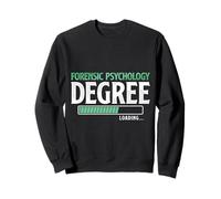 Título de Psicología Forense Cargando Divertido Estudiante universitario Sudadera