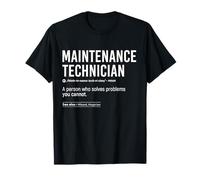 Título del trabajo de Solucionador de problemas de técnico de mantenimiento Definición Camiseta