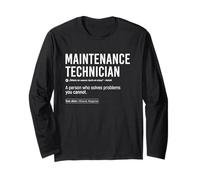 Título del trabajo de Solucionador de problemas de técnico de mantenimiento Definición Manga Larga