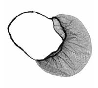 Título: Redes de barba - Nylon 45,7 cm 45 cm, transpirable en panal | Protector de barba con elástico cómodo, restauración, laboratorio, redes desechables | Cocina Atelier Restaurant Sal
