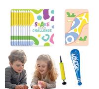 Título: Rompecabezas de animales para niños, rompecabezas de papel para niños | Desafío de la cadena de serpientes Interactive - Actividades de aprendizaje preescolar de dibujos escolares Juegos de fi