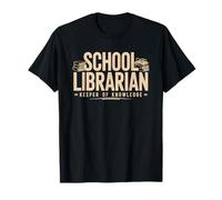 Titulo Trabajo Bibliotecaria Trabajadora Biblioteca Escolar Camiseta
